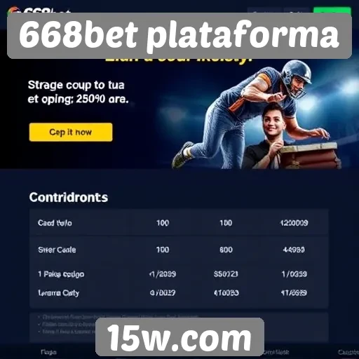 Promoções atuais da 668bet plataforma